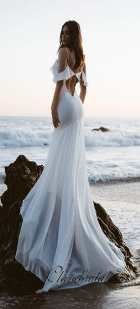 Romantic Mermaid Beach Wedding Dresses ...